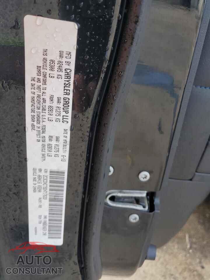 DODGE CHARGER 2013 - 2C3CDXCT9DH717633