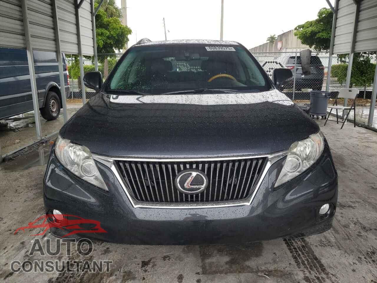 LEXUS RX350 2011 - 2T2BK1BA3BC102797