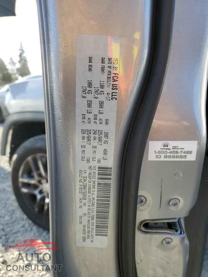 JEEP COMPASS 2017 - 3C4NJDBB6HT632038