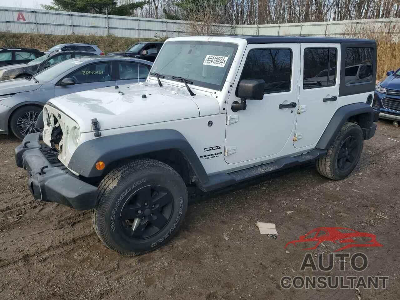 JEEP WRANGLER 2017 - 1C4BJWDG9HL558276