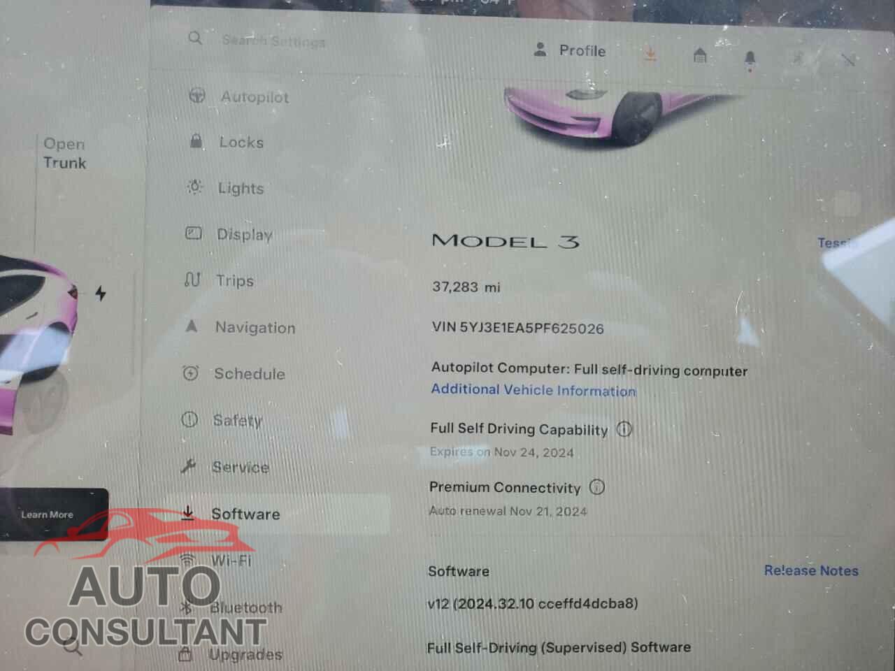 TESLA MODEL 3 2023 - 5YJ3E1EA5PF625026