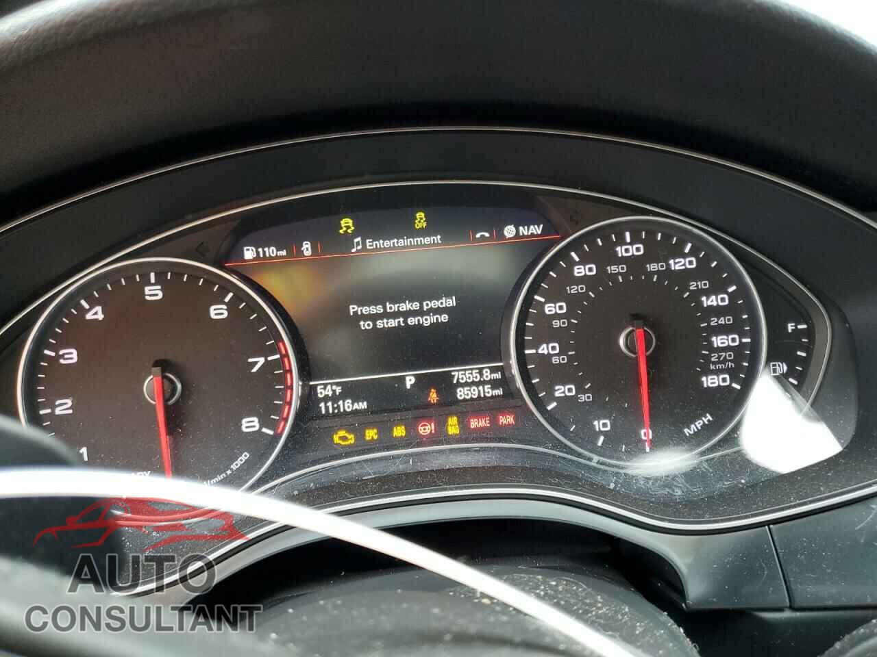 AUDI A6 2016 - WAUGFAFC3GN112399