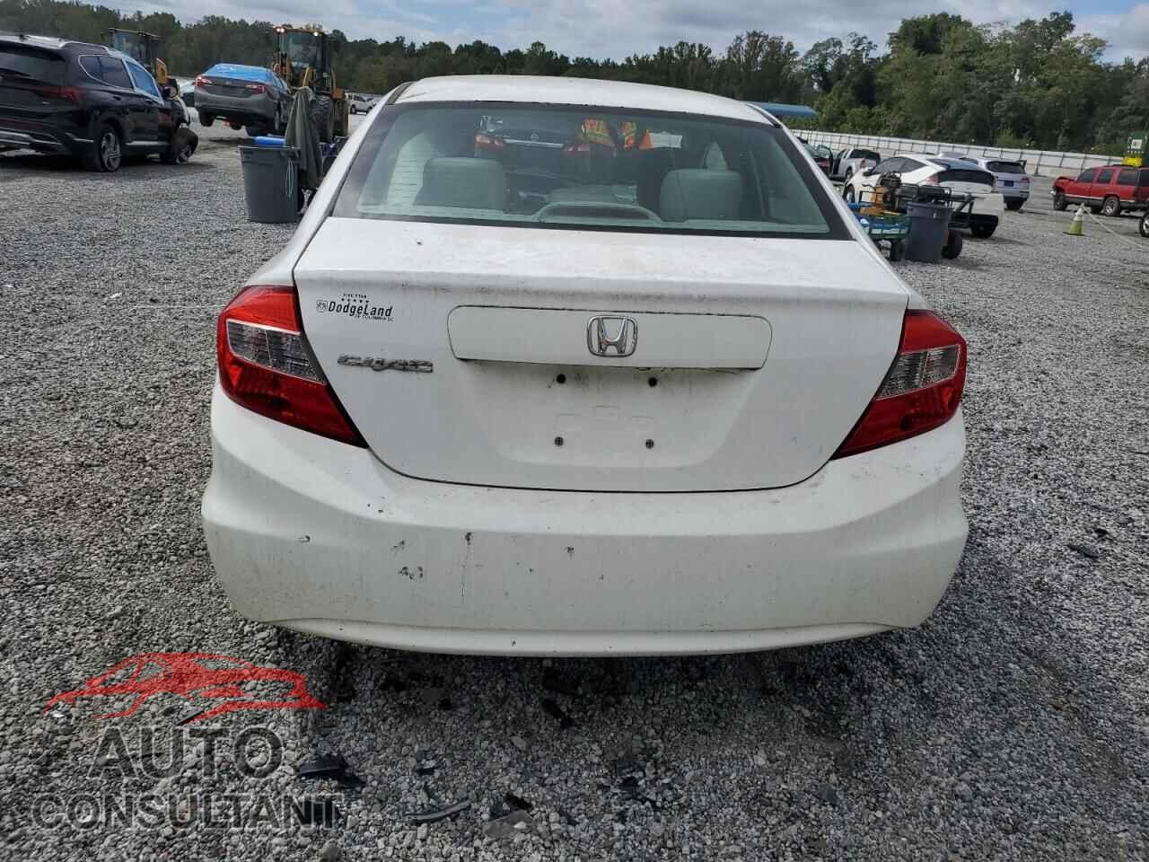 HONDA CIVIC 2012 - 19XFB2F50CE080950