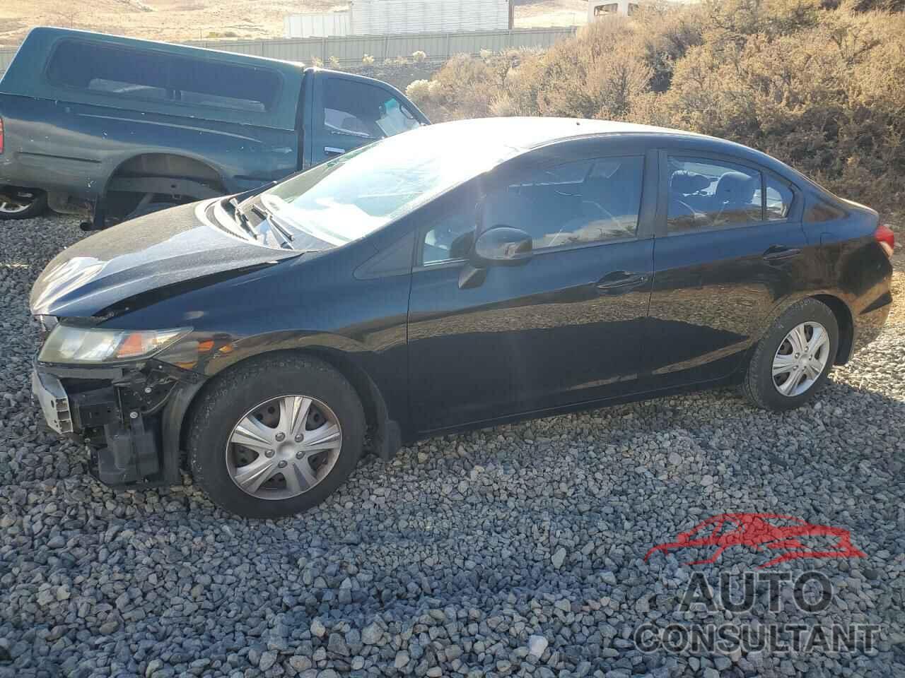 HONDA CIVIC 2013 - 19XFB2F58DE099652