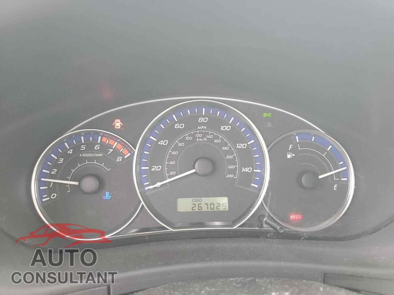 SUBARU FORESTER 2010 - JF2SH6BC7AG781945