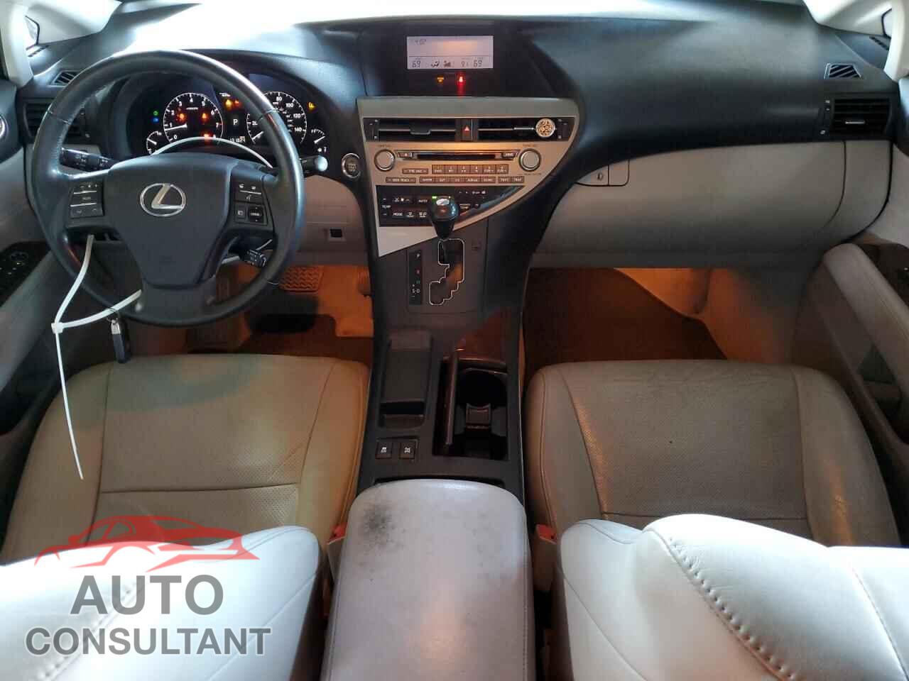 LEXUS RX350 2010 - 2T2BK1BA2AC003239