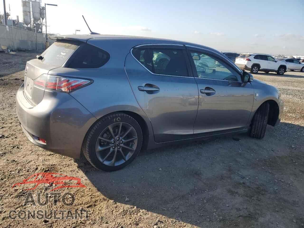 LEXUS CT 200 2013 - JTHKD5BH7D2168188