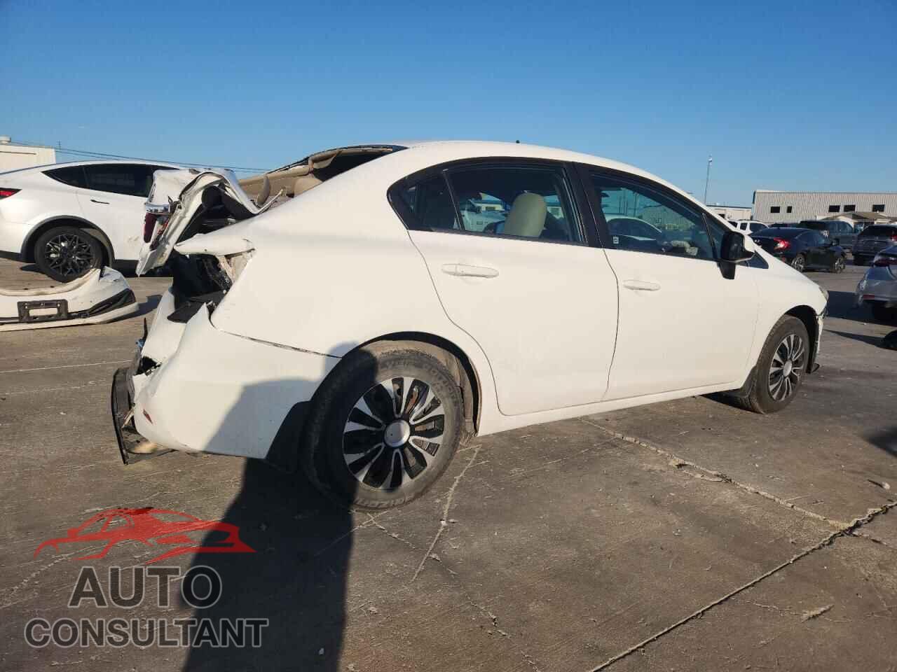 HONDA CIVIC 2013 - 19XFB2F57DE249816