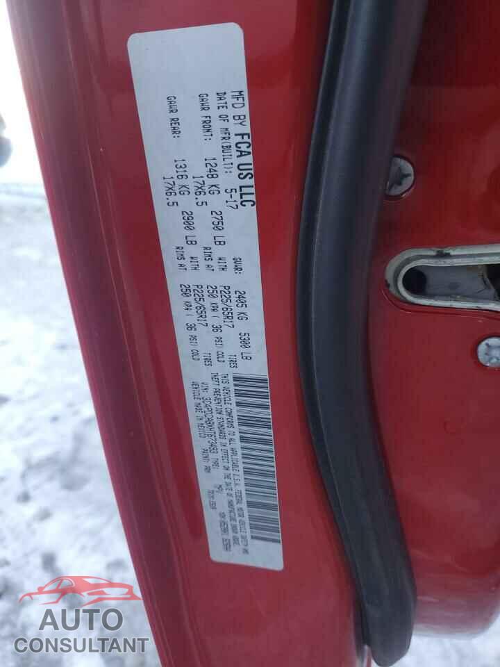 DODGE JOURNEY 2017 - 3C4PDCABXHT673493