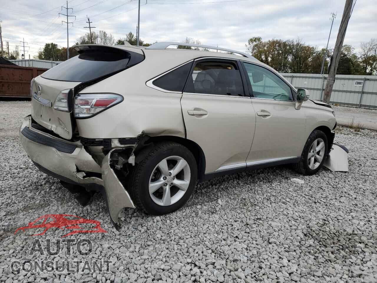 LEXUS RX350 2011 - 2T2BK1BAXBC101579