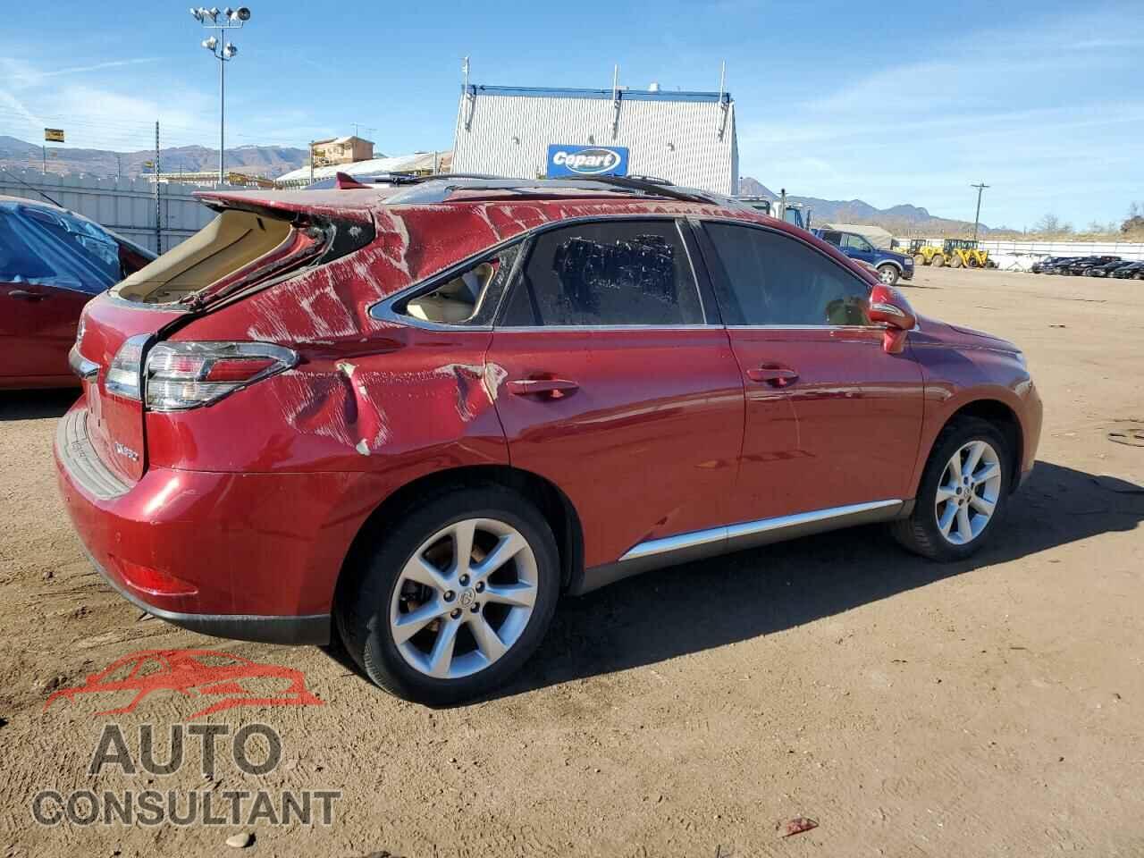 LEXUS RX350 2011 - 2T2BK1BA2BC108011