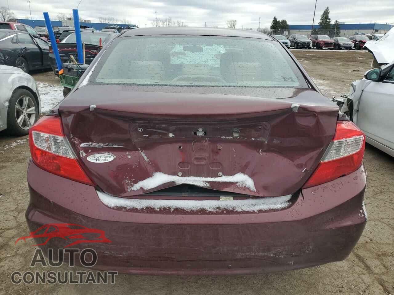 HONDA CIVIC 2012 - 19XFB2F52CE105122