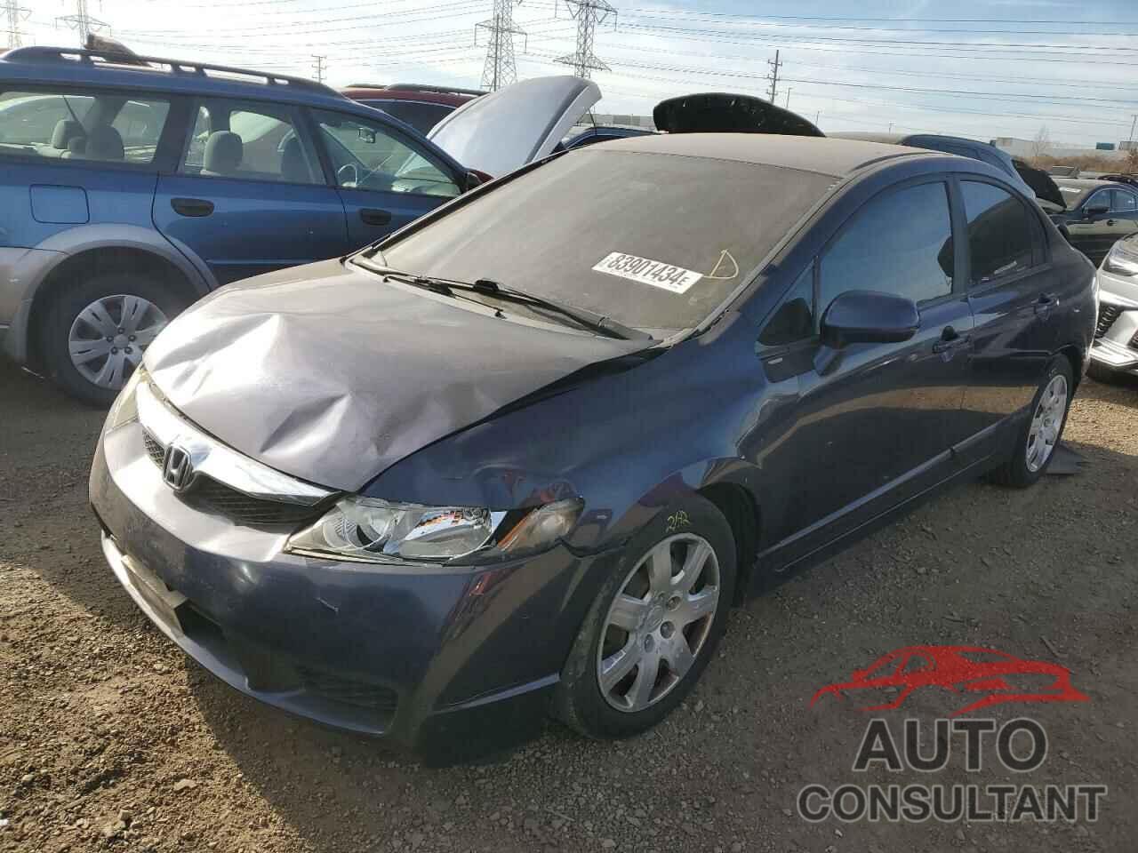 HONDA CIVIC 2009 - 19XFA16589E021294