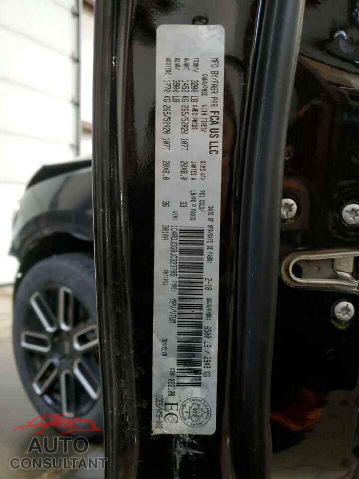 DODGE DURANGO 2018 - 1C4RDJDG8JC323785