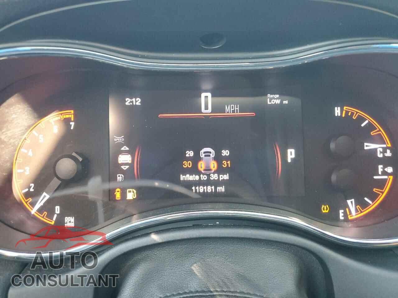 DODGE DURANGO 2017 - 1C4SDHCT9HC606263