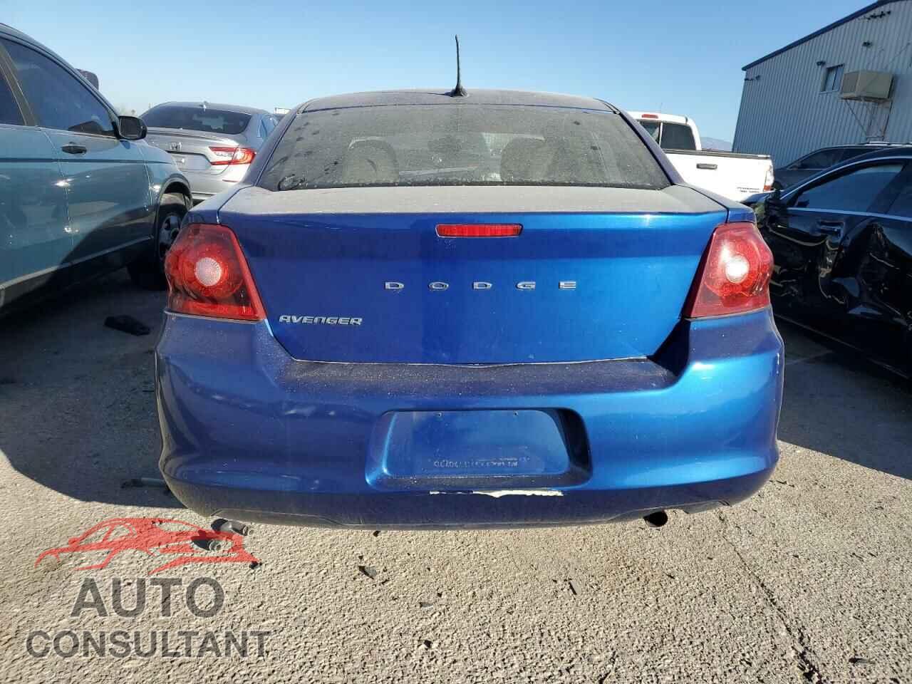 DODGE AVENGER 2012 - 1C3CDZABXCN212230