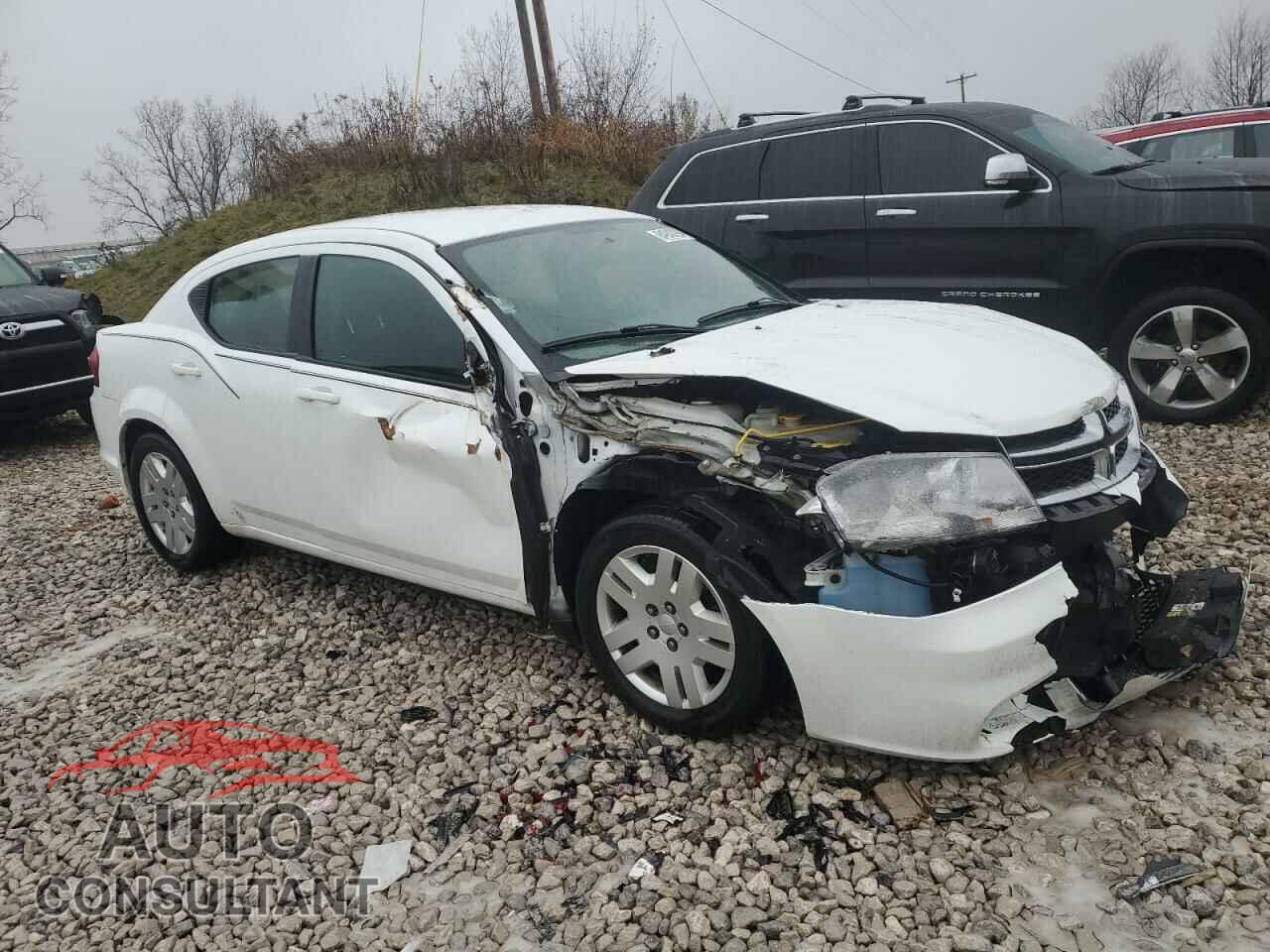 DODGE AVENGER 2012 - 1C3CDZAB3CN325825