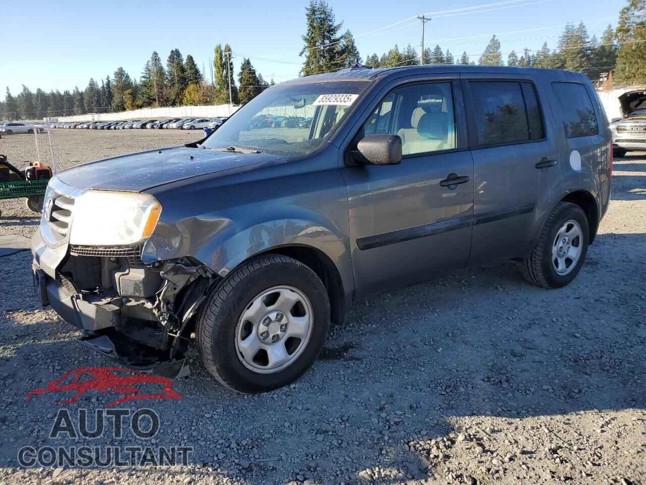 HONDA PILOT 2012 - 5FNYF3H24CB032884