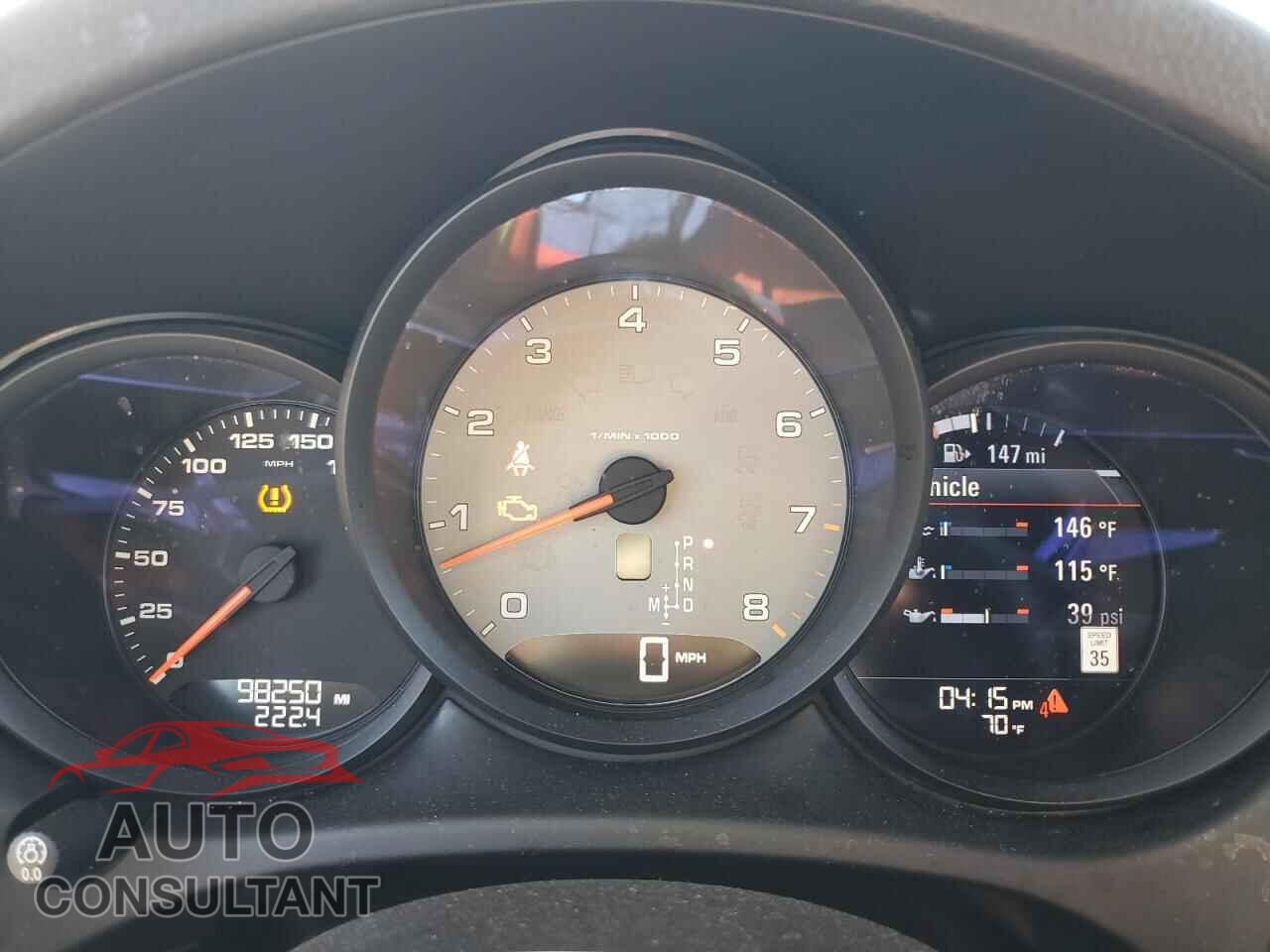 PORSCHE MACAN 2016 - WP1AB2A55GLB57194