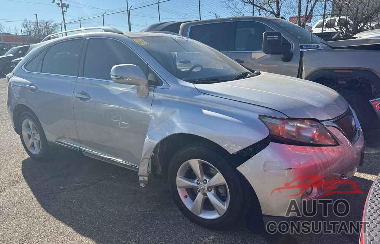 LEXUS RX350 2010 - 2T2BK1BA8AC076311