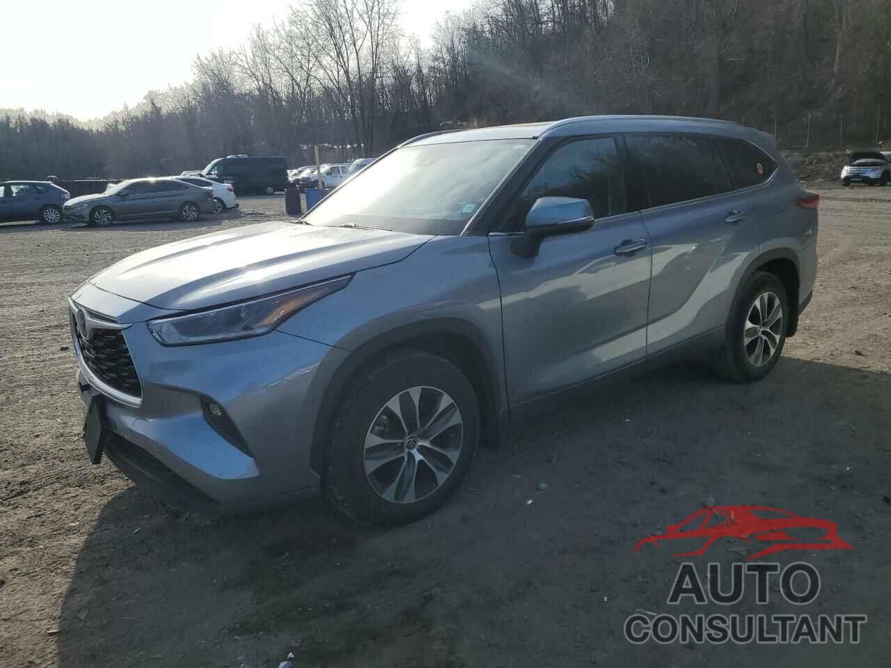 TOYOTA HIGHLANDER 2021 - 5TDGZRBH0MS112635