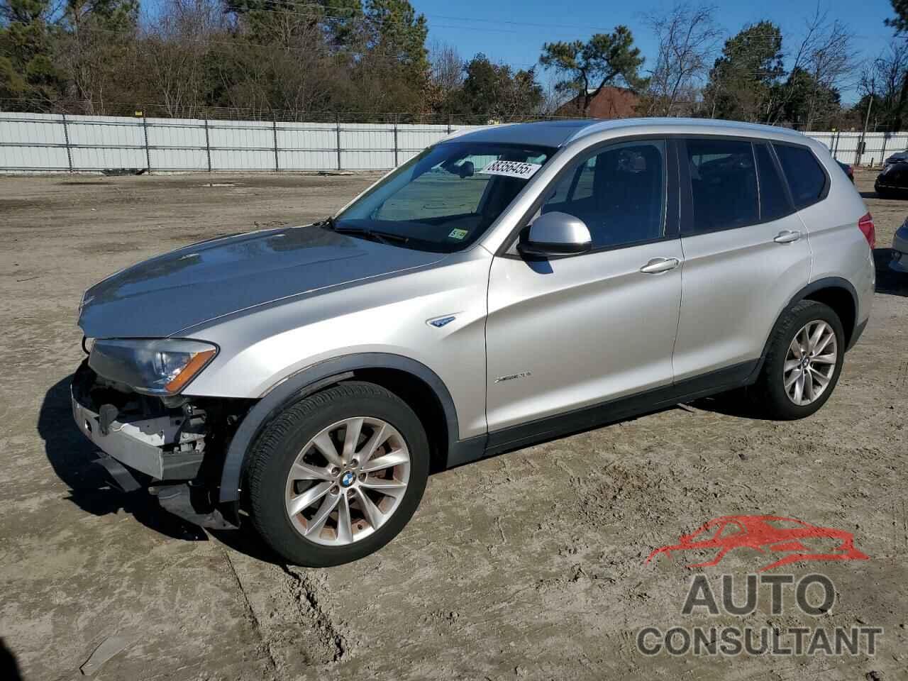 BMW X3 2015 - 5UXWX9C58F0D45286