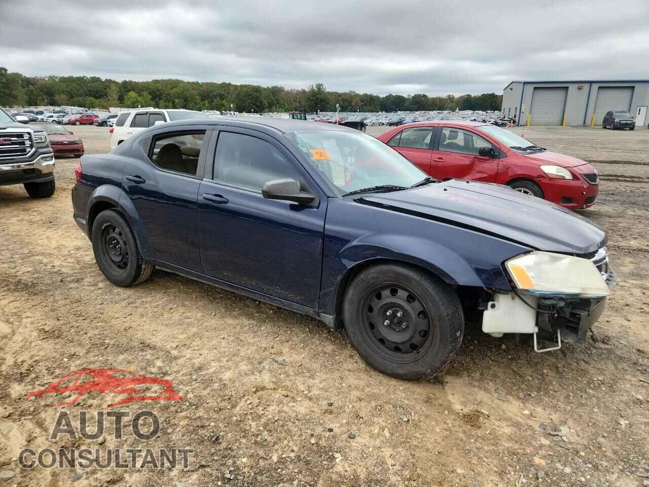 DODGE AVENGER 2013 - 1C3CDZAB7DN544918