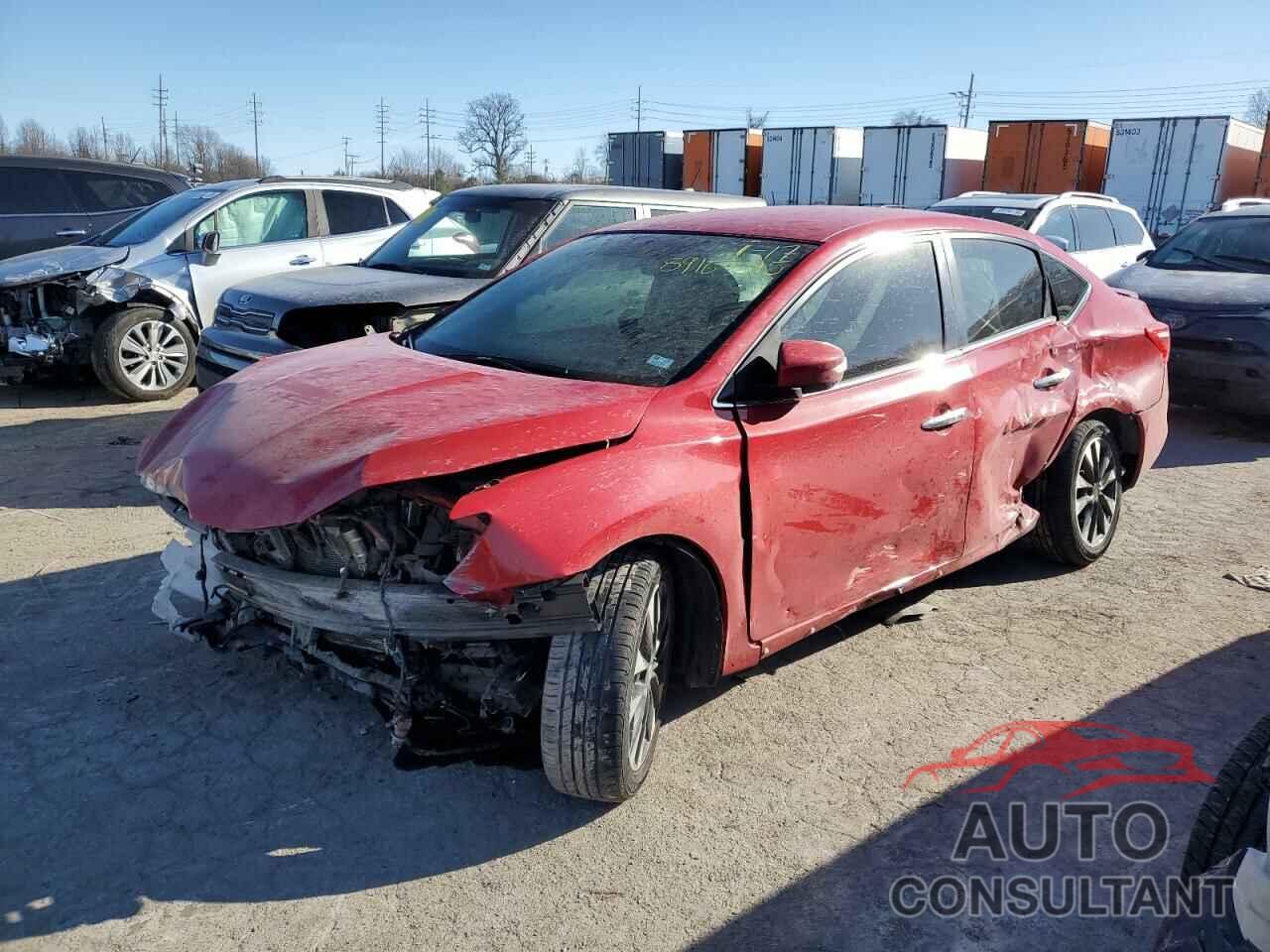 NISSAN SENTRA 2018 - 3N1AB7AP1JY322711