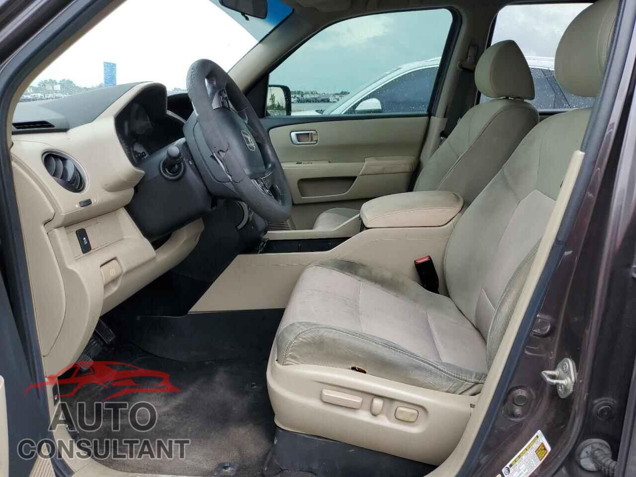 HONDA PILOT 2012 - 5FNYF3H49CB007092