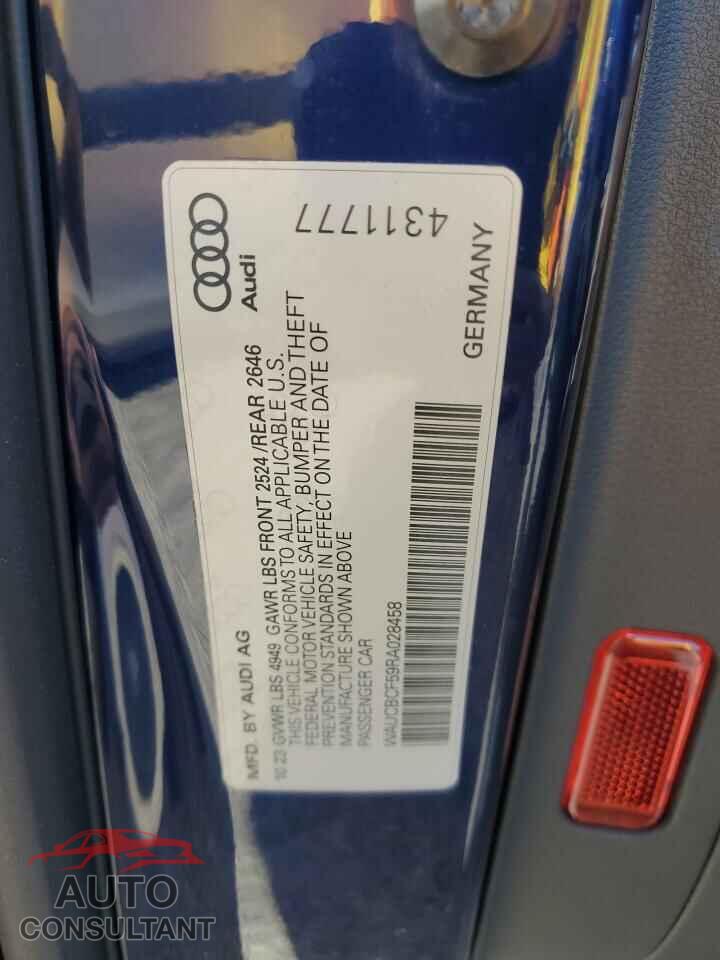AUDI A5 2024 - WAUCBCF59RA028458
