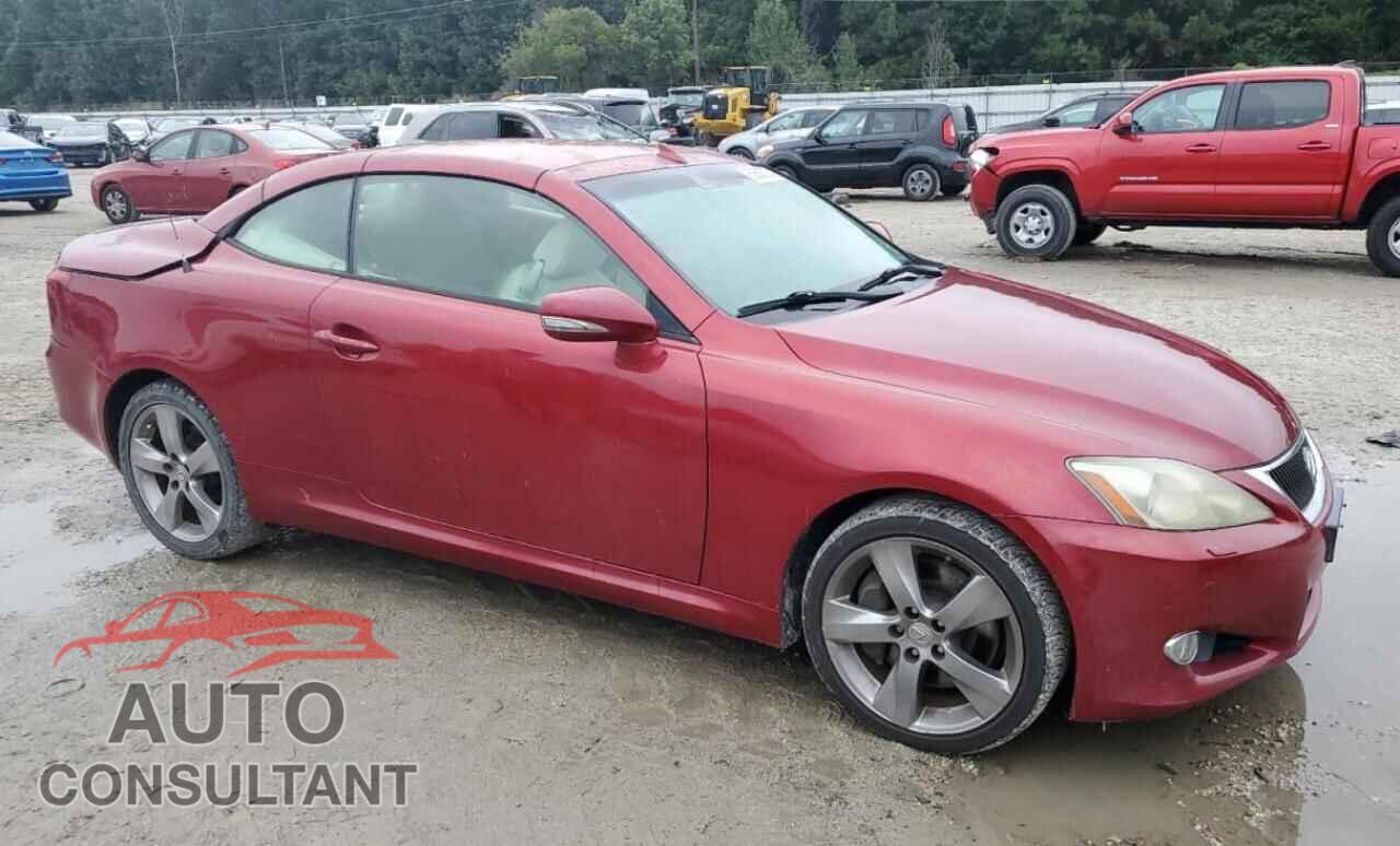 LEXUS IS 2010 - JTHFE2C26A2502004