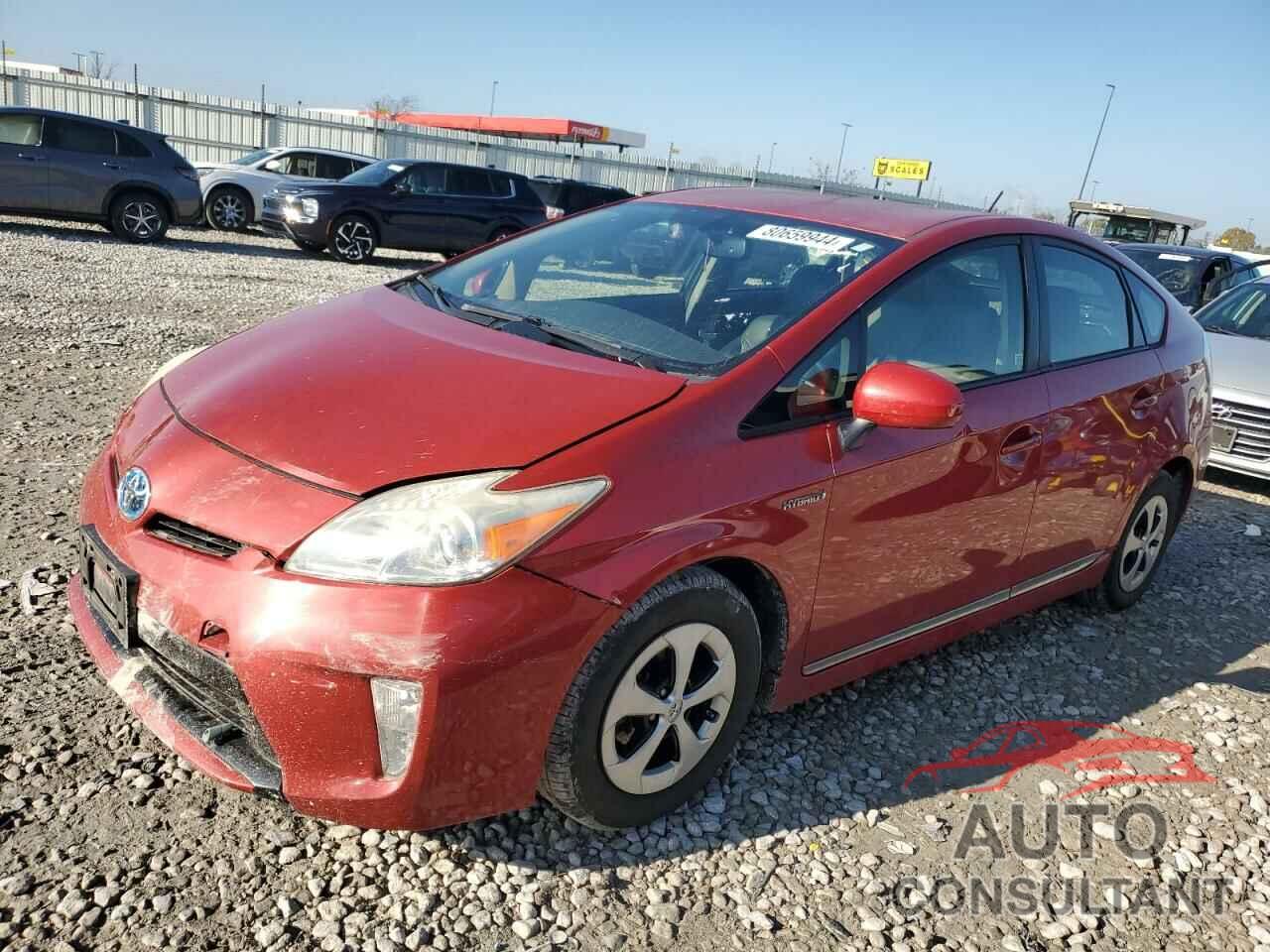 TOYOTA PRIUS 2012 - JTDKN3DU9C1557013