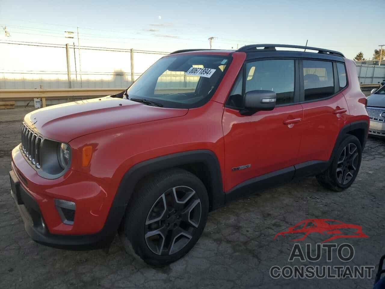 JEEP RENEGADE 2019 - ZACNJAD14KPJ88057