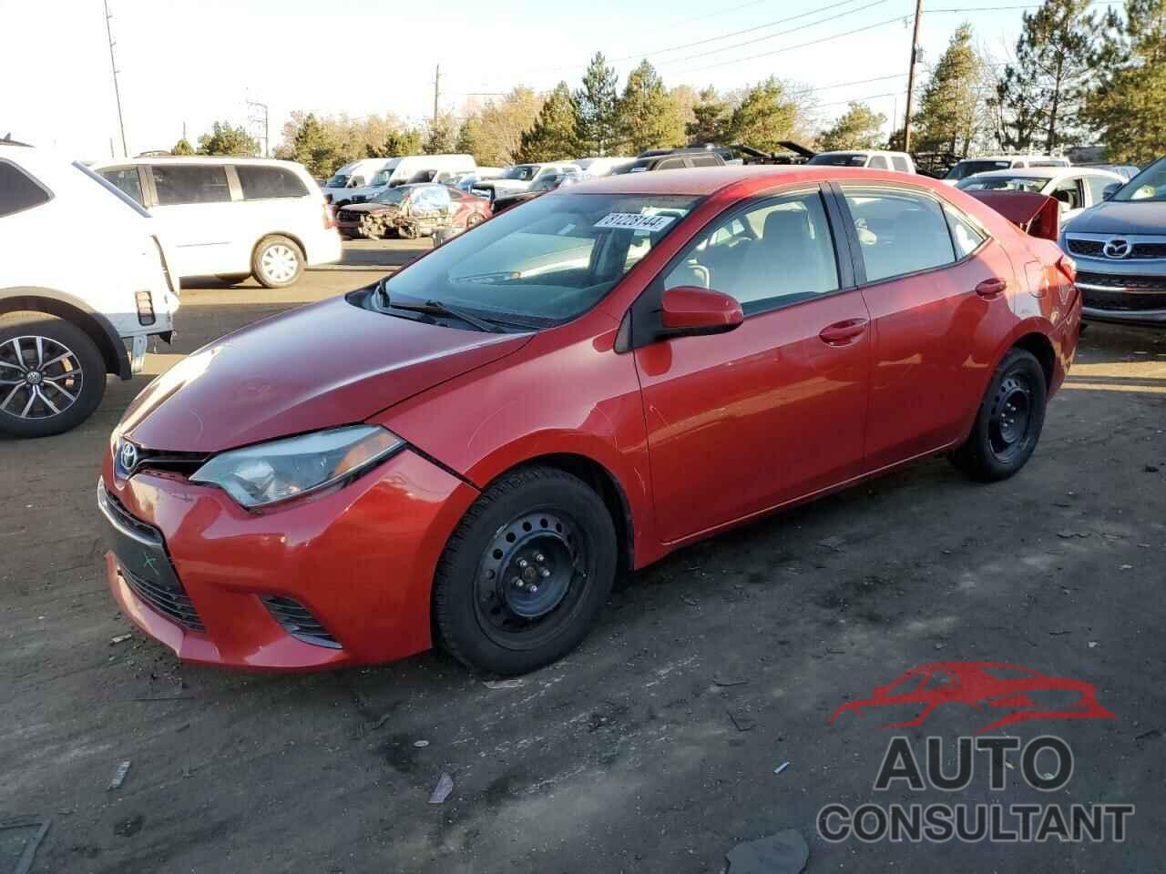 TOYOTA COROLLA 2016 - 2T1BURHEXGC669717