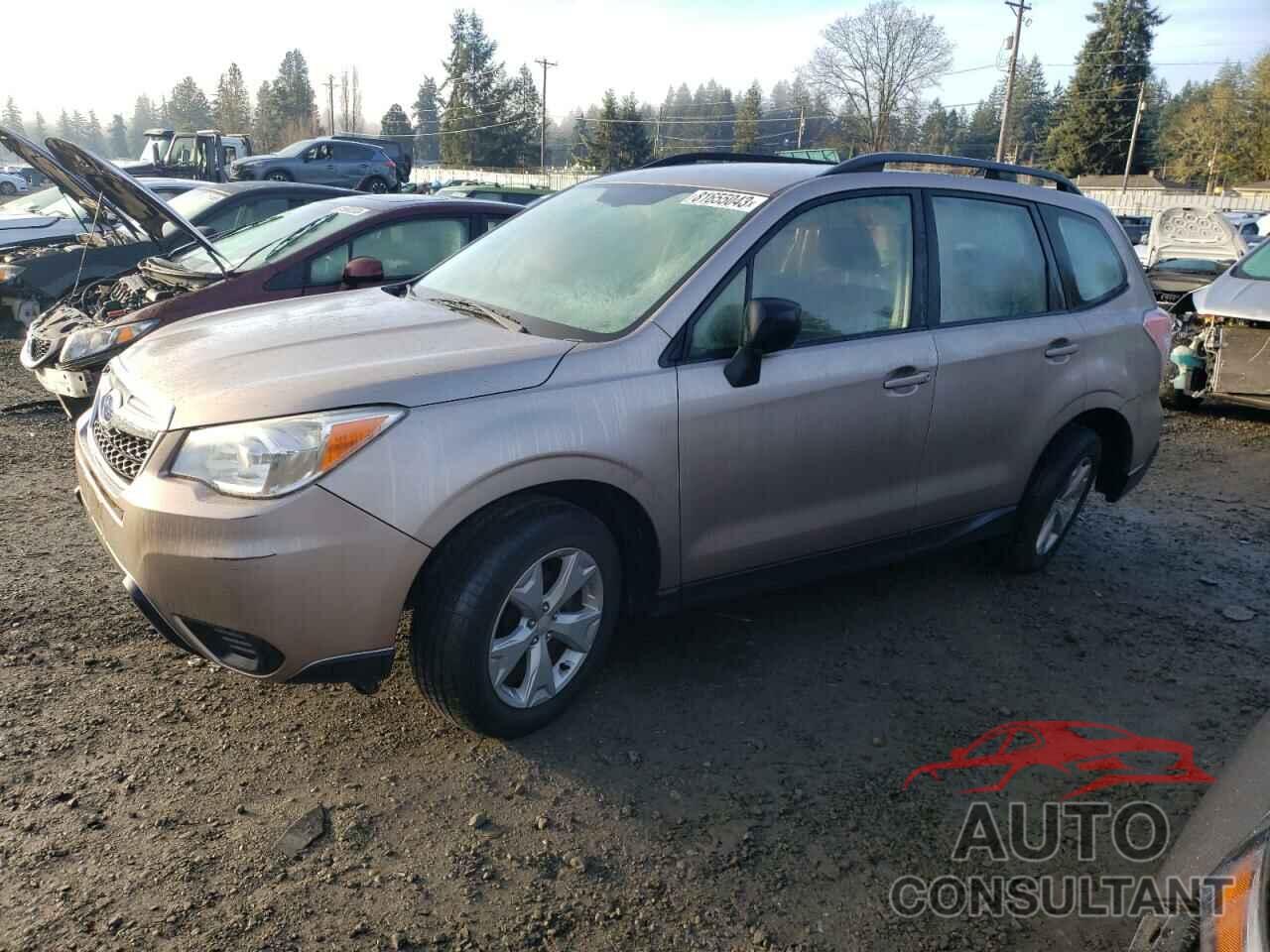 SUBARU FORESTER 2015 - JF2SJABC5FH502226