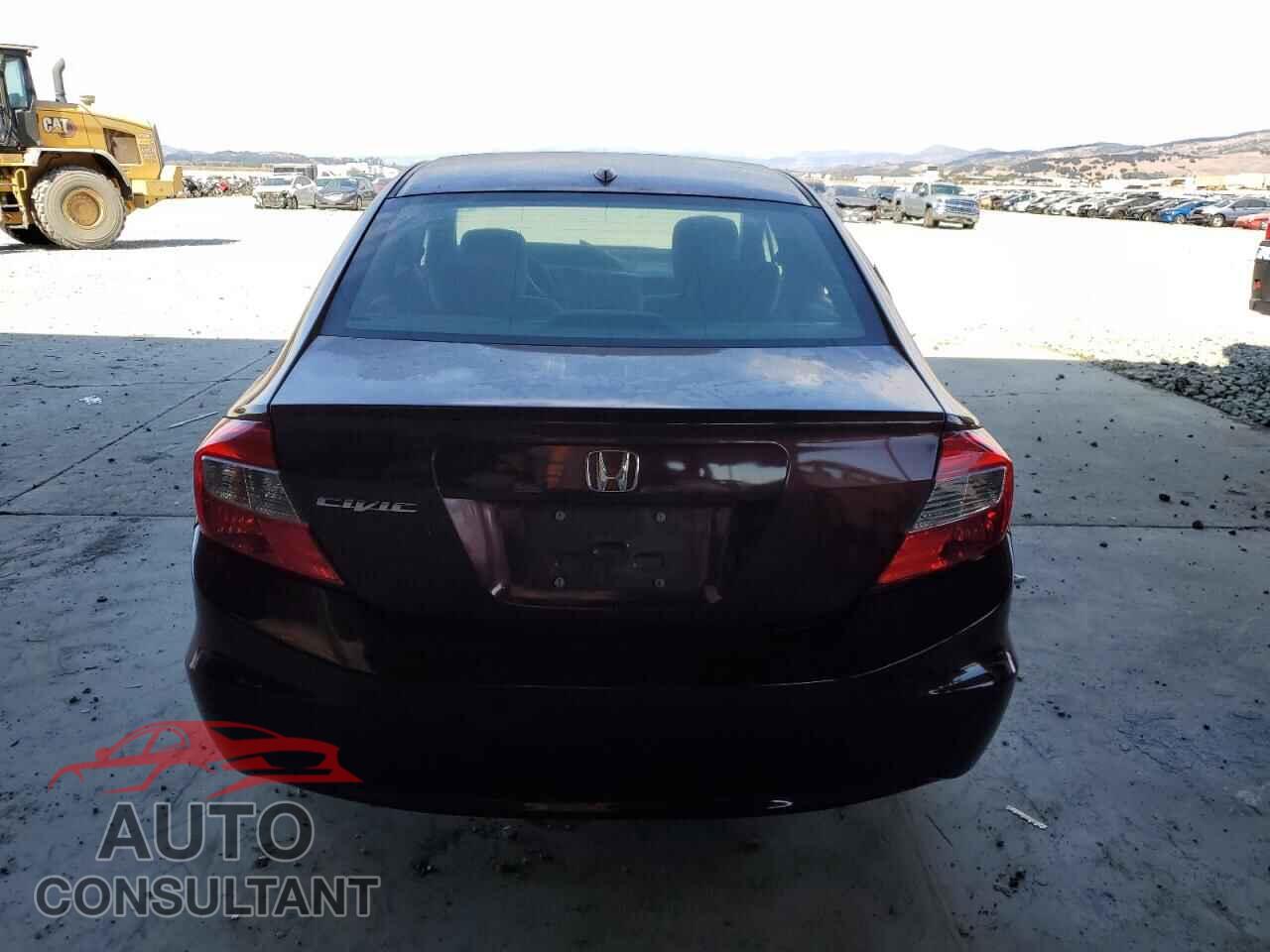 HONDA CIVIC 2012 - 2HGFB2F86CH573841