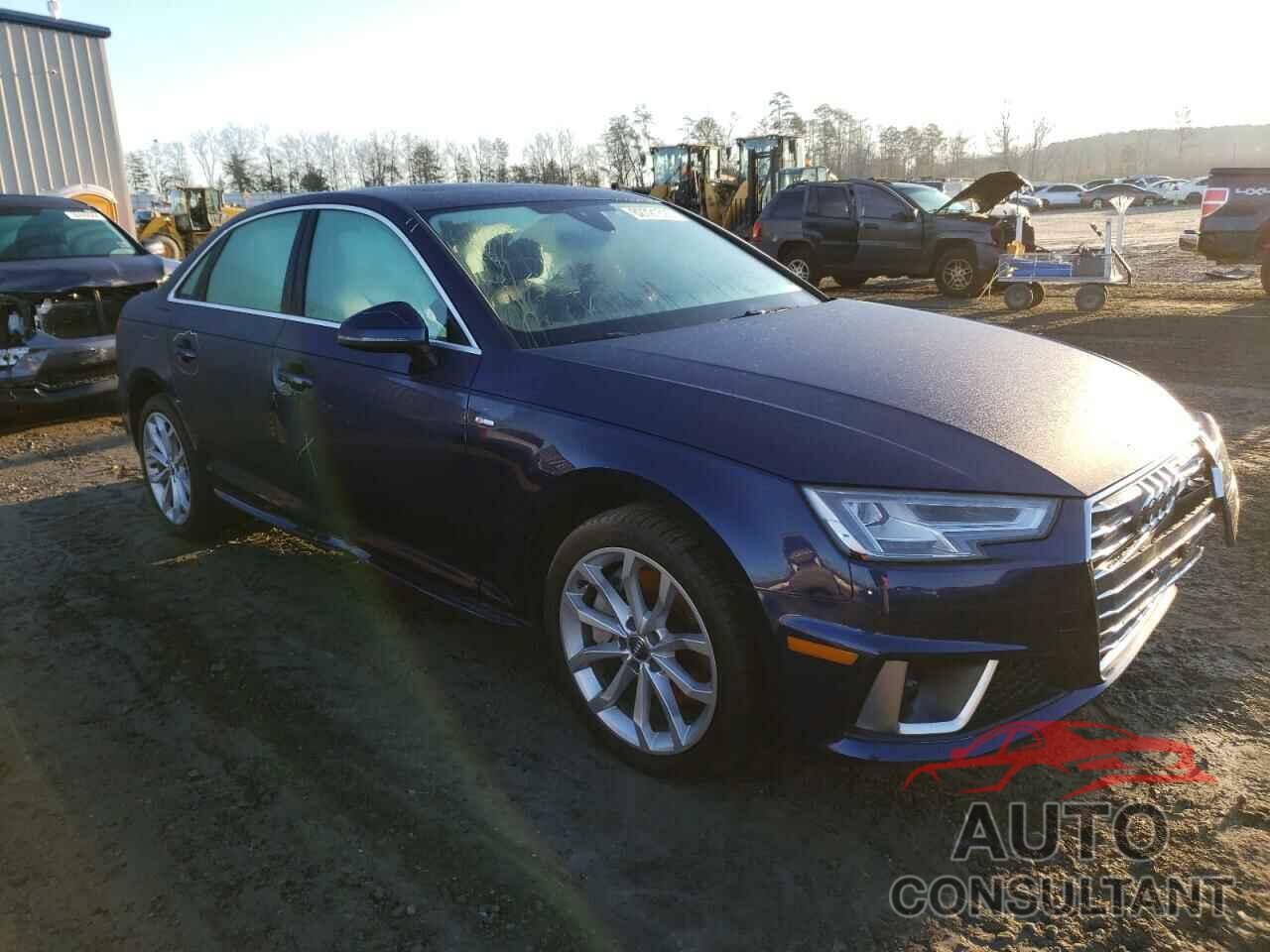 AUDI A4 2019 - WAUENAF41KA098649