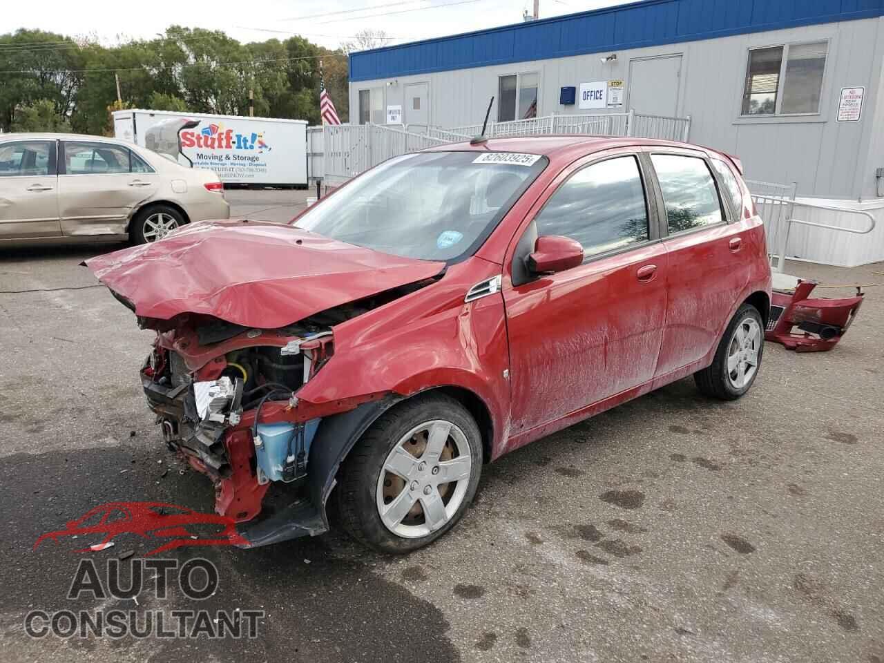 CHEVROLET AVEO 2009 - KL1TD66E09B651726