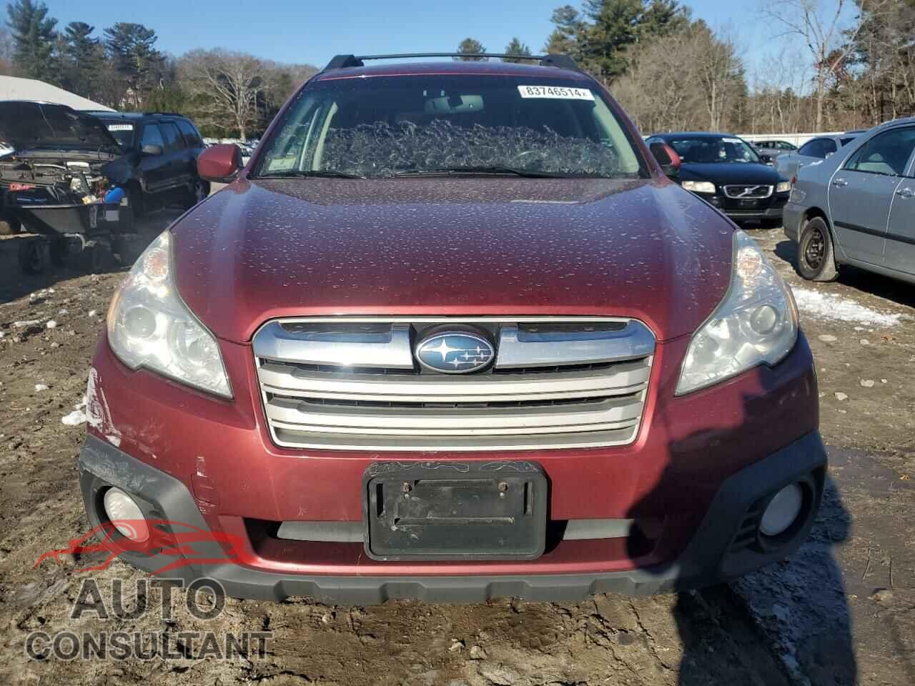 SUBARU OUTBACK 2014 - 4S4BRBDC5E3293538