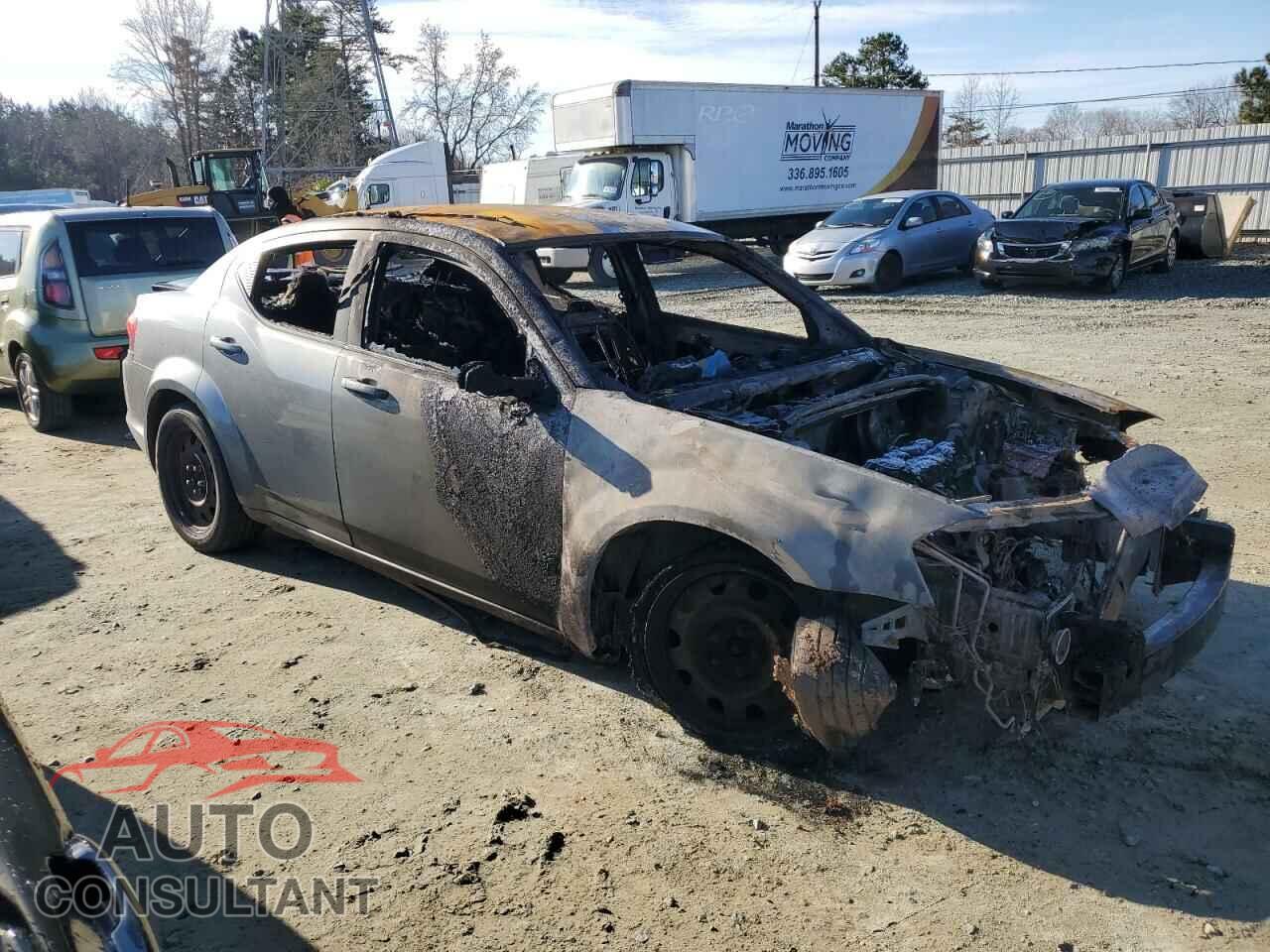DODGE AVENGER 2012 - 1C3CDZABXCN111379