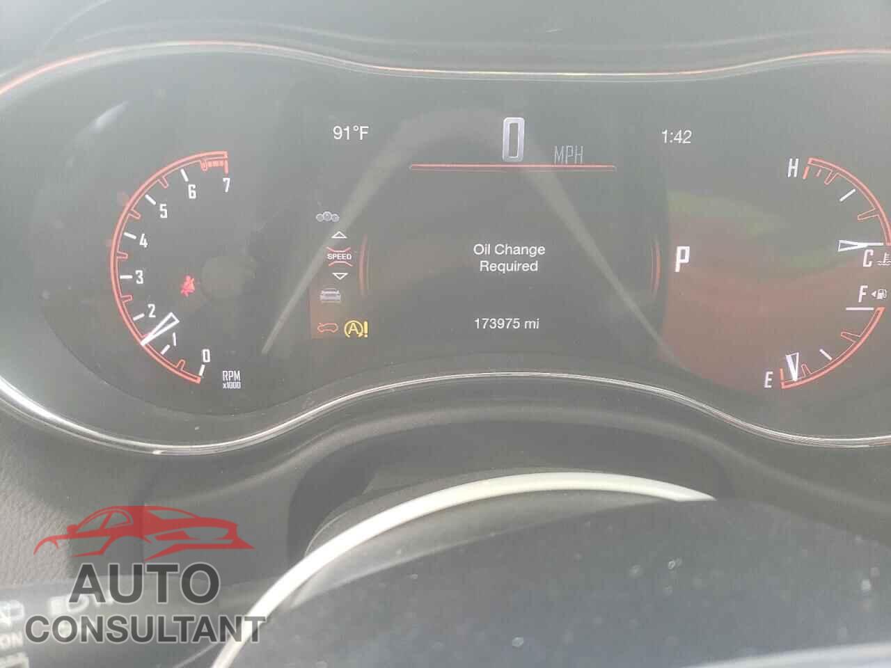 DODGE DURANGO 2017 - 1C4RDJAG6HC644187