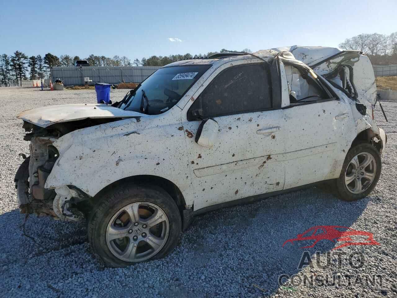 HONDA PILOT 2013 - 5FNYF3H66DB002094