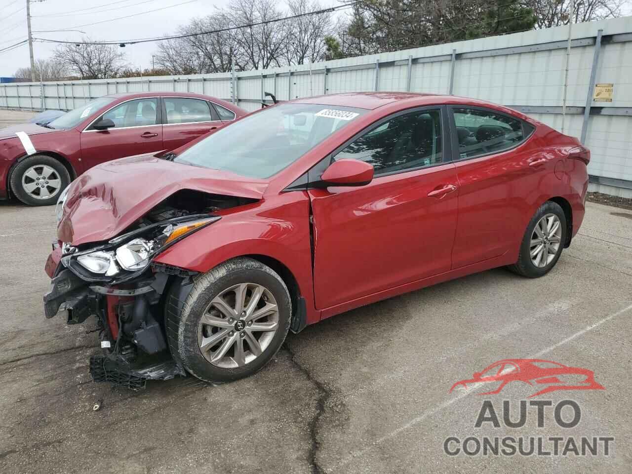 HYUNDAI ELANTRA 2016 - KMHDH4AE0GU586970