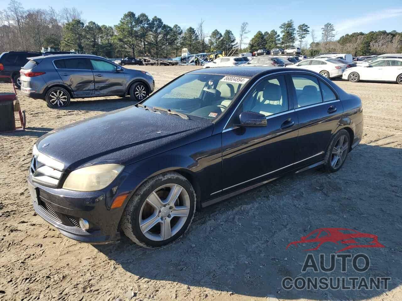 MERCEDES-BENZ C-CLASS 2010 - WDDGF5EB9AR093253