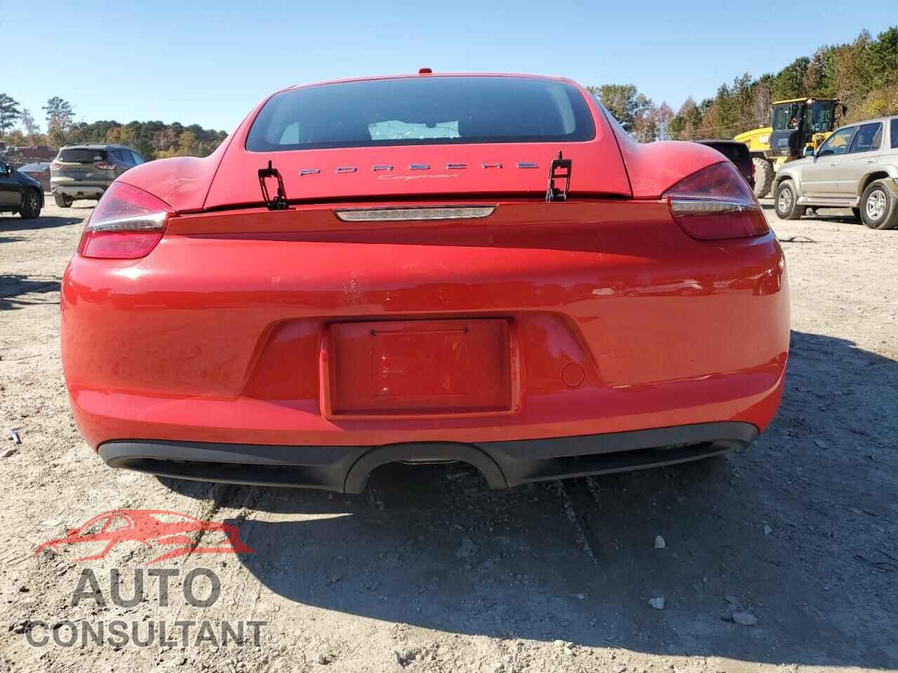 PORSCHE CAYMAN 2014 - WP0AA2A87EK172068