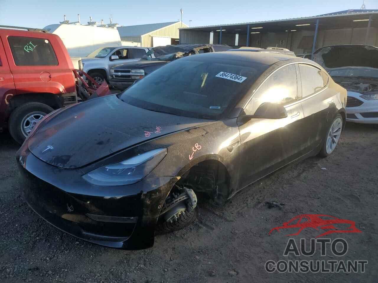 TESLA MODEL 3 2022 - 5YJ3E1EB3NF359513