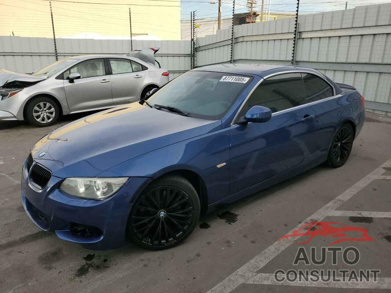 BMW 3 SERIES 2012 - WBADW7C59CE729666