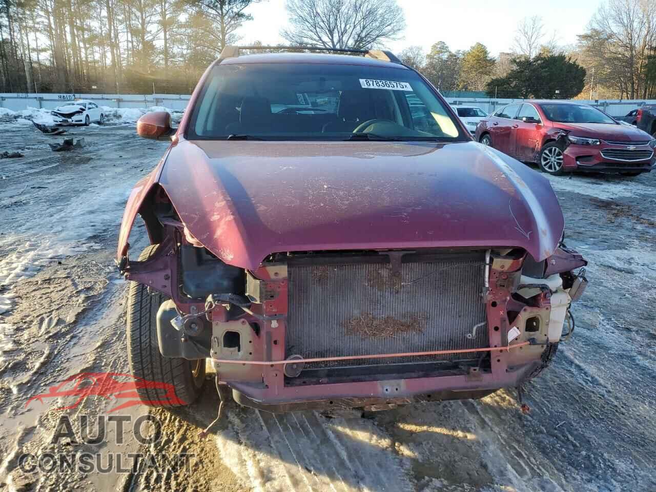 SUBARU OUTBACK 2012 - 4S4BRBCC0C3290657