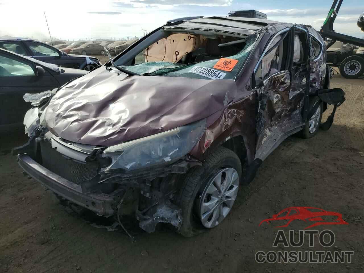 HONDA CRV 2013 - 5J6RM4H75DL031165