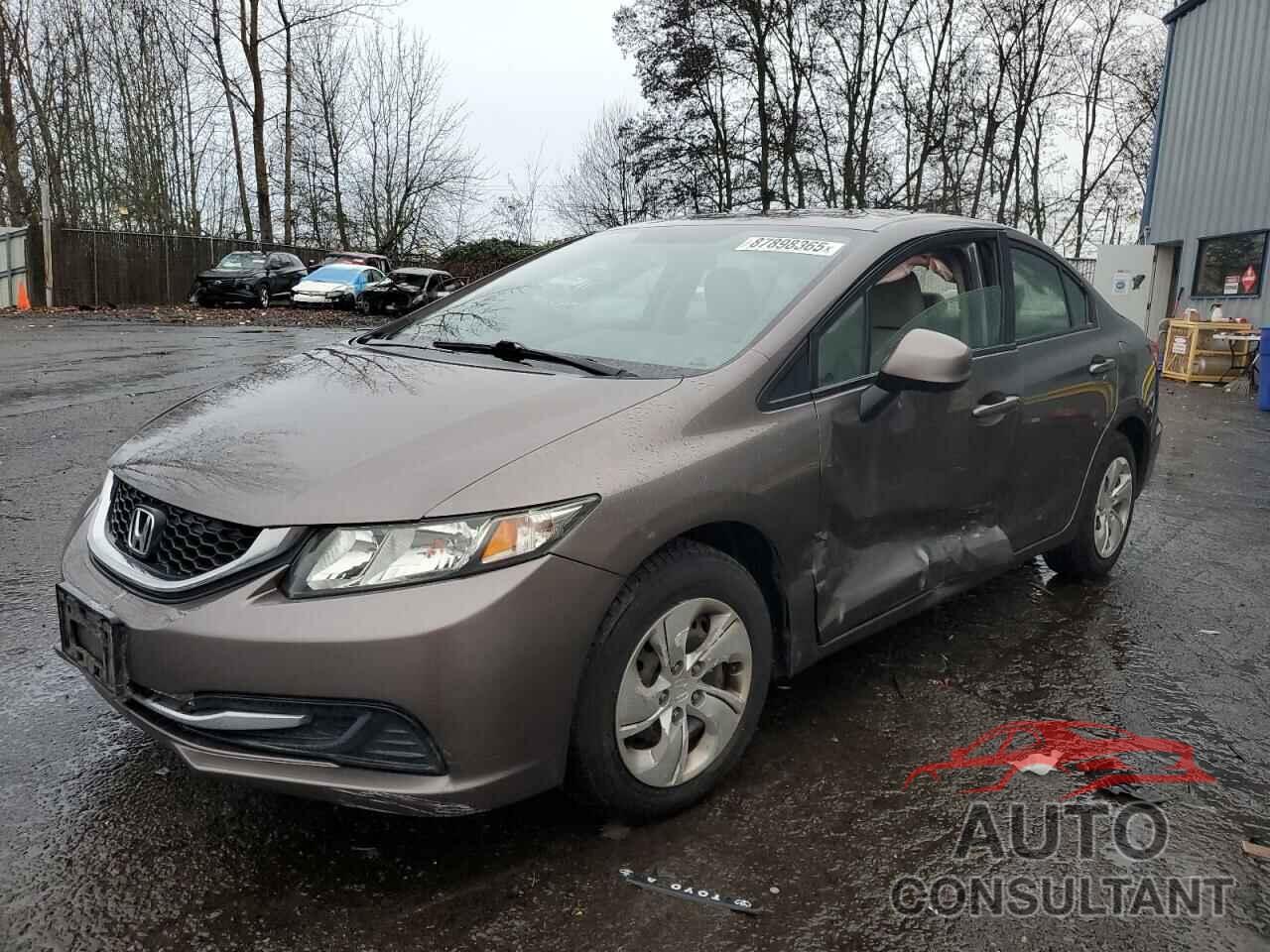 HONDA CIVIC 2013 - 19XFB2F56DE002805